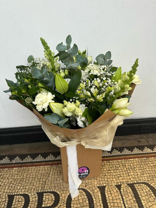 Flowers delivered to customer