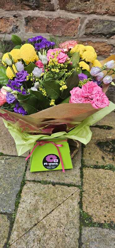 Flowers delivered to customer