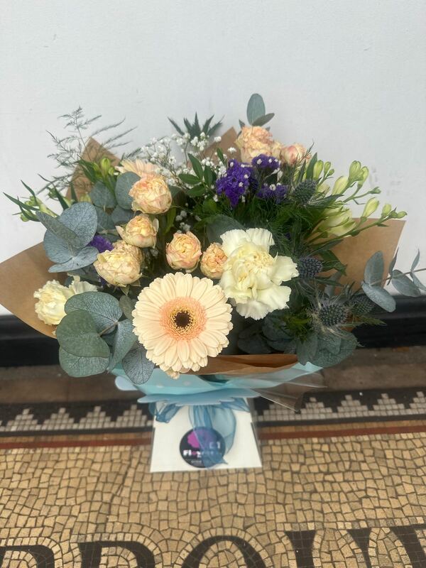 Flowers delivered to customer