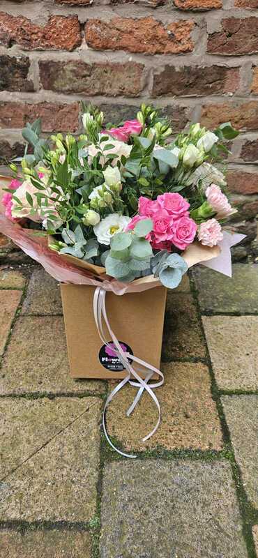 Flowers delivered to customer