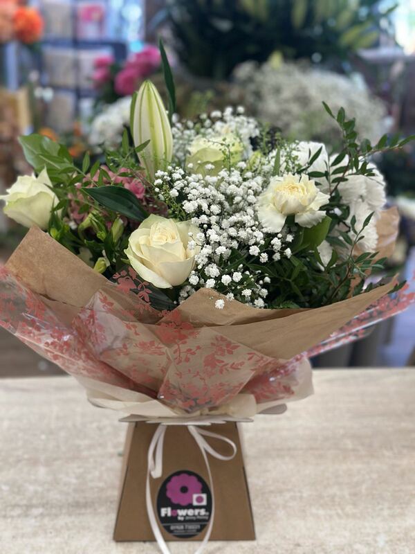 Flowers delivered to customer
