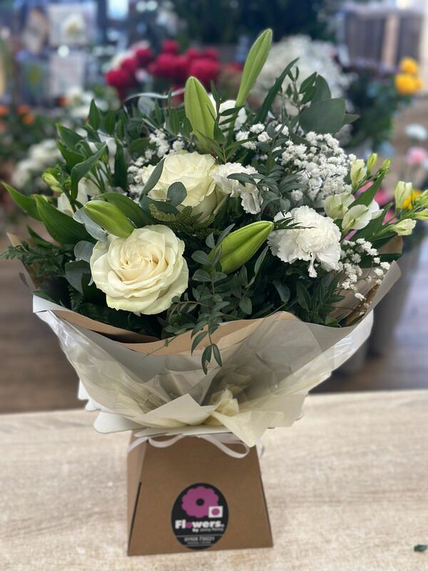 Flowers delivered to customer