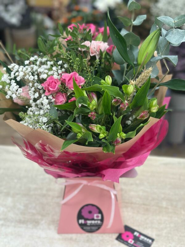 Flowers delivered to customer