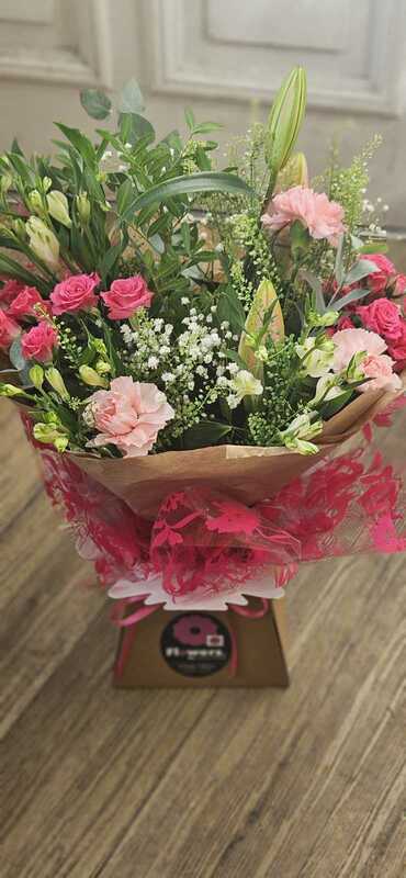 Flowers delivered to customer