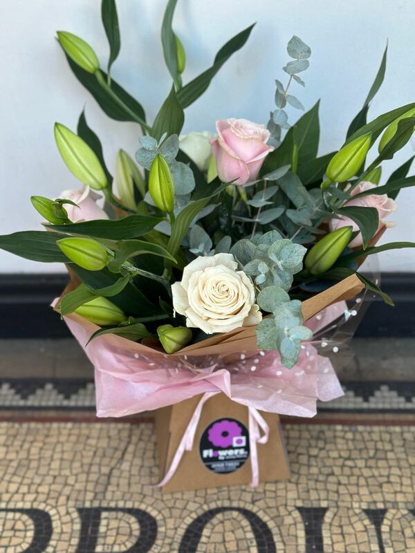 Flowers delivered to customer