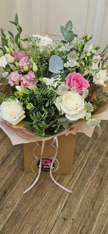 Flowers delivered to customer