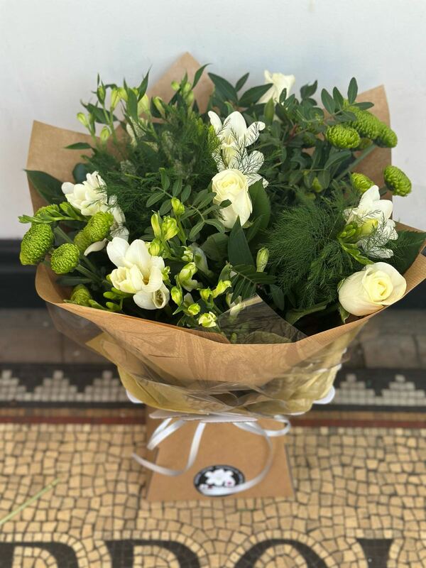 Flowers delivered to customer