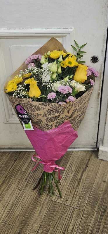 Flowers delivered to customer