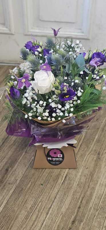 Flowers delivered to customer