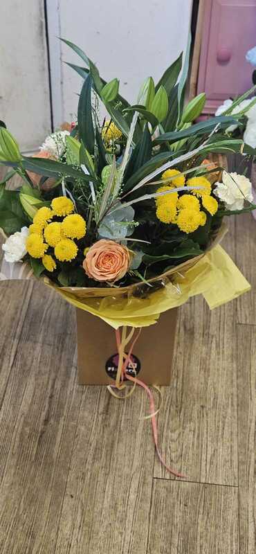 Flowers delivered to customer