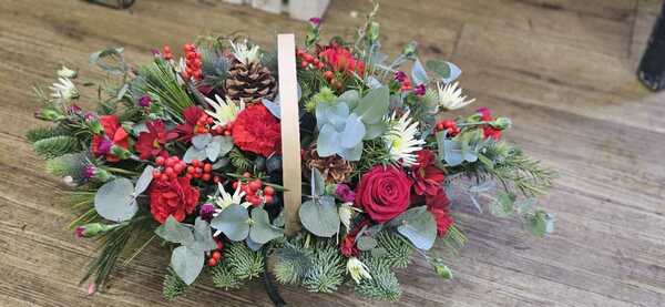 Flowers delivered to customer