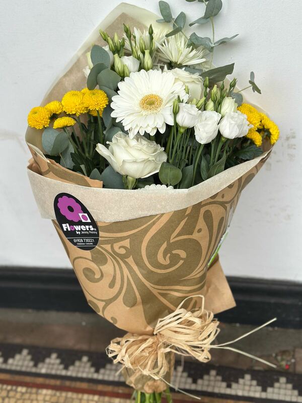 Flowers delivered to customer