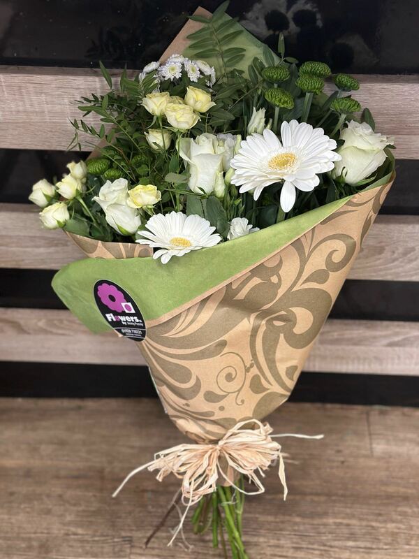 Flowers delivered to customer