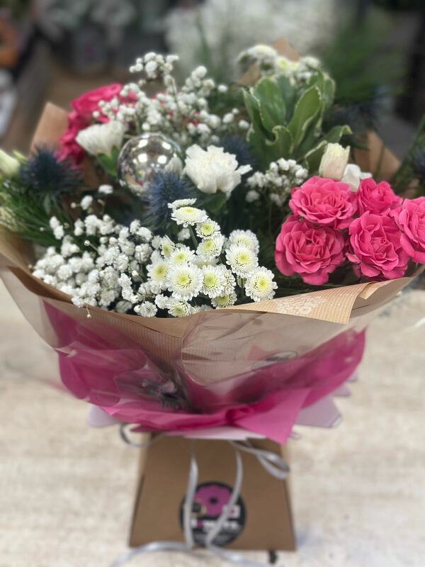 Flowers delivered to customer