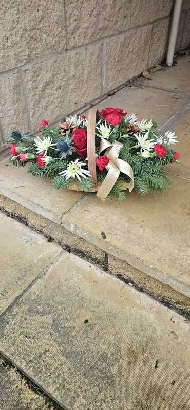 Flowers delivered to customer