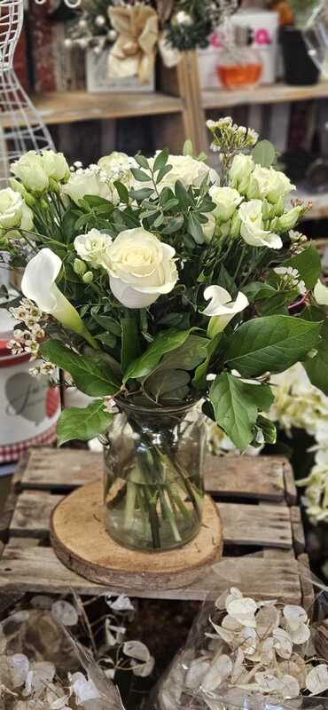 Flowers delivered to customer