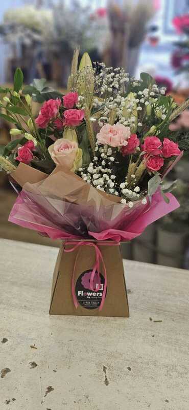 Flowers delivered to customer