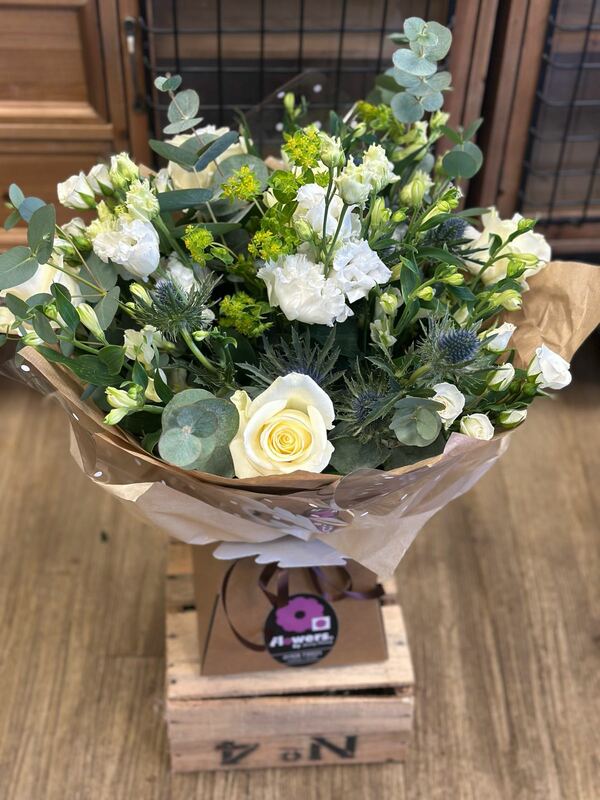 Flowers delivered to customer