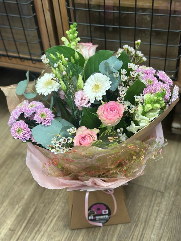 Flowers delivered to customer