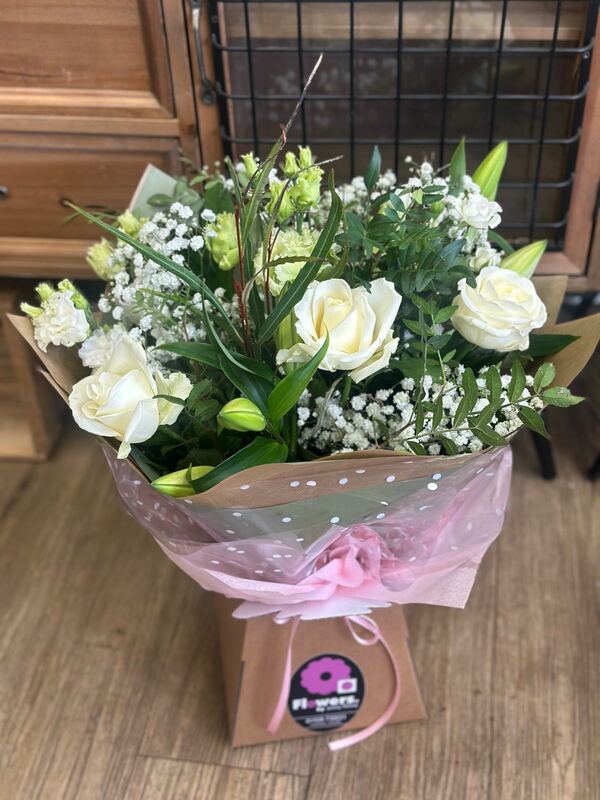 Flowers delivered to customer