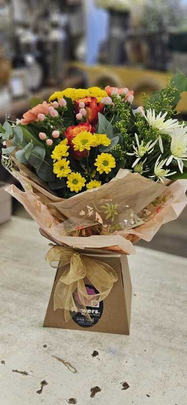 Flowers delivered to customer
