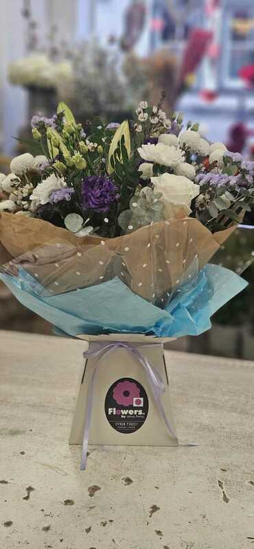 Flowers delivered to customer