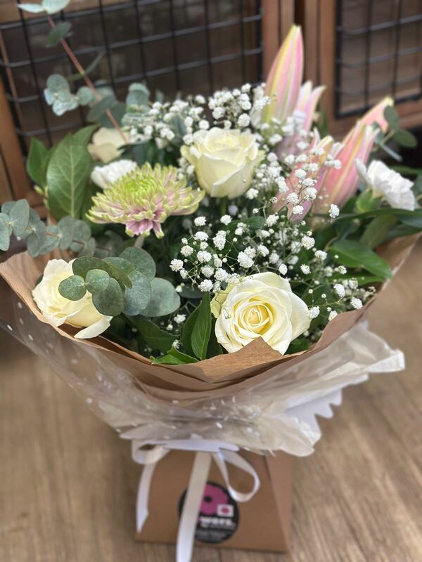 Flowers delivered to customer
