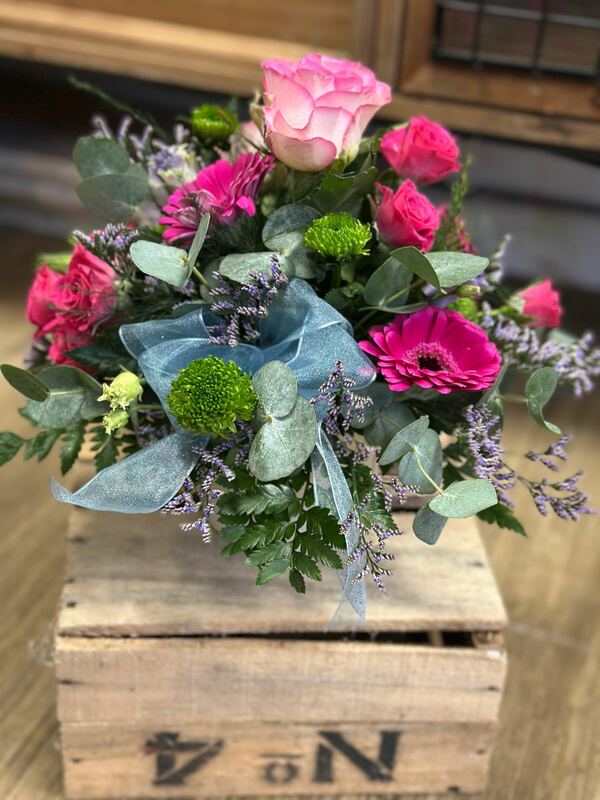 Flowers delivered to customer