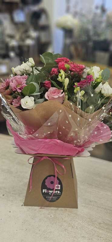 Flowers delivered to customer