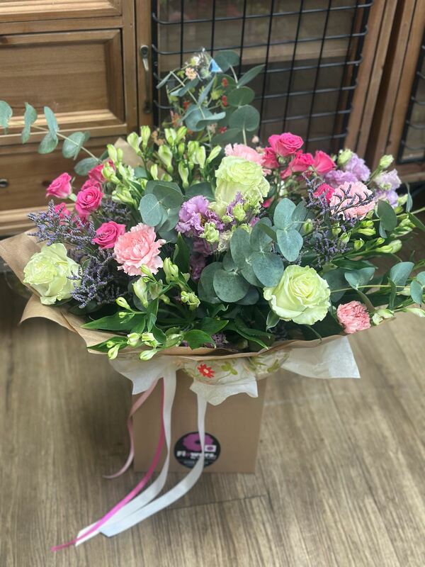 Flowers delivered to customer