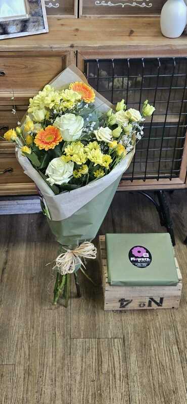 Flowers delivered to customer