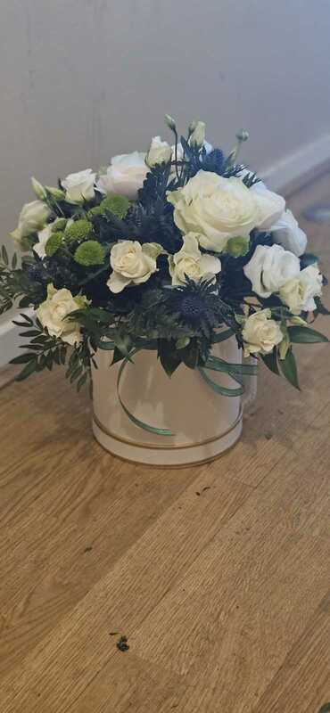 Flowers delivered to customer