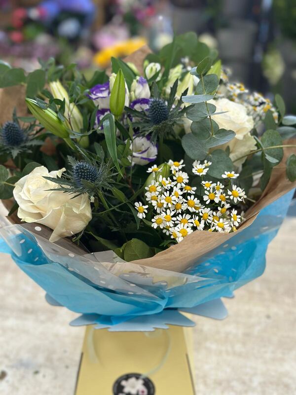 Flowers delivered to customer