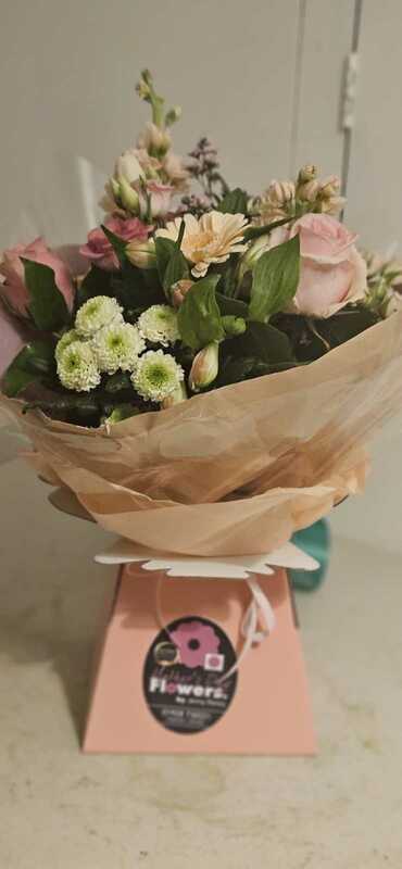 Flowers delivered to customer