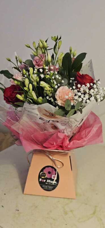 Flowers delivered to customer