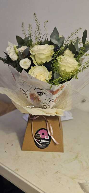 Flowers delivered to customer