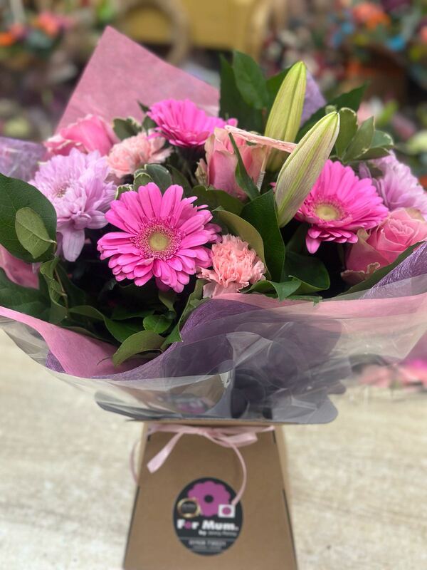 Flowers delivered to customer
