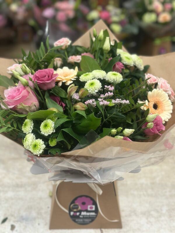 Flowers delivered to customer