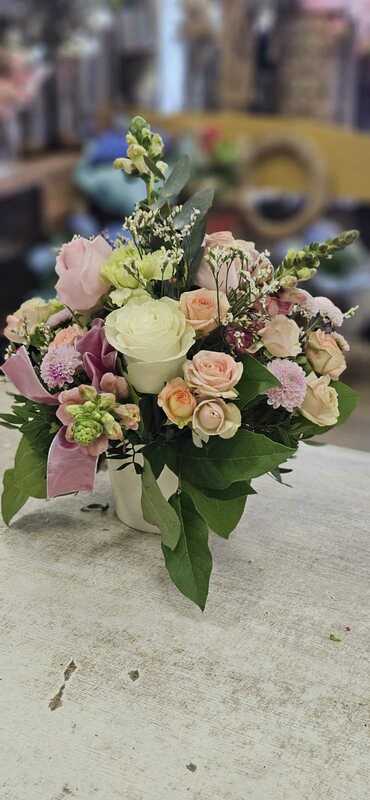 Flowers delivered to customer