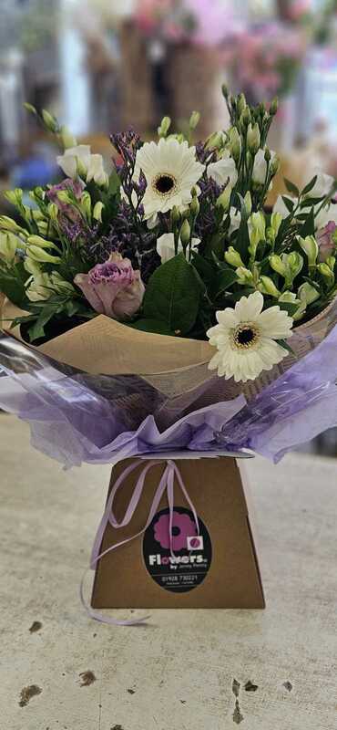 Flowers delivered to customer