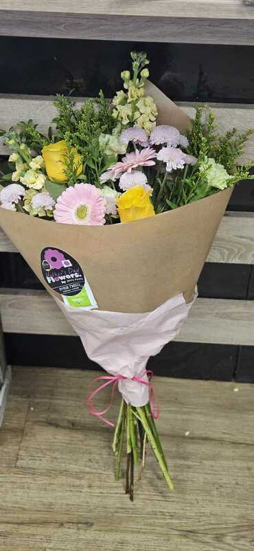 Flowers delivered to customer