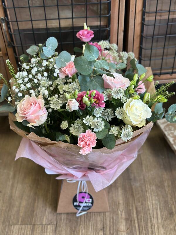 Flowers delivered to customer