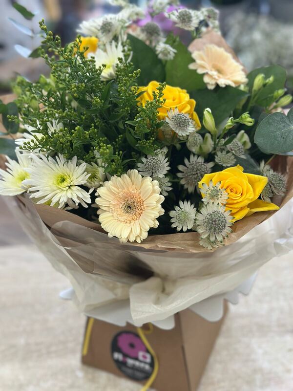 Flowers delivered to customer