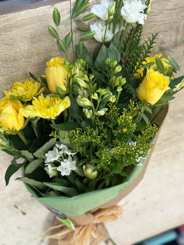 Flowers delivered to customer