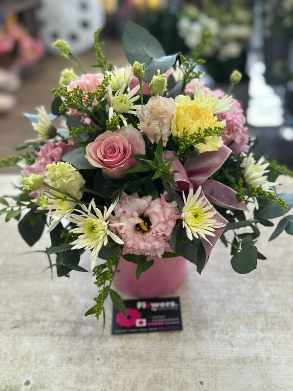 Flowers delivered to customer