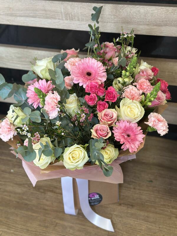 Flowers delivered to customer