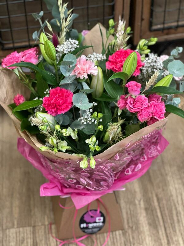Flowers delivered to customer