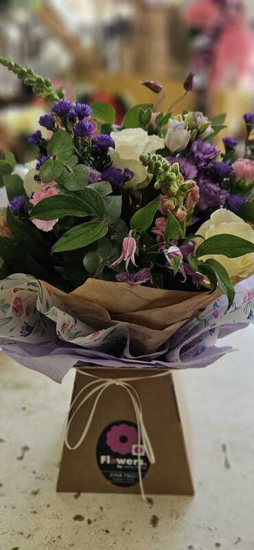 Flowers delivered to customer