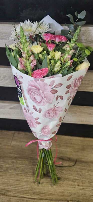 Flowers delivered to customer