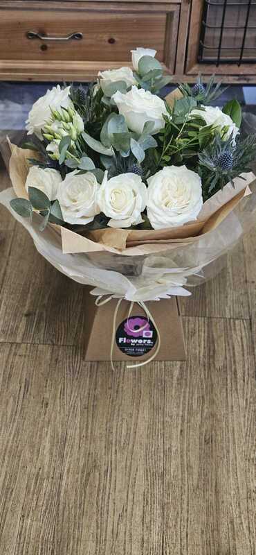Flowers delivered to customer